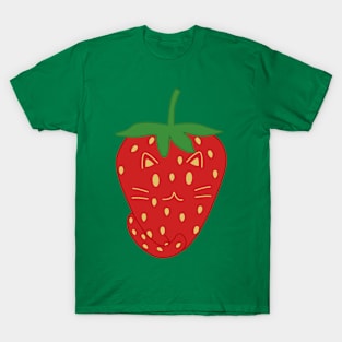 Strawberry cat T-Shirt